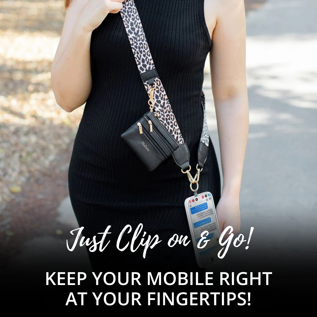 Clip & Go Mobile Strap (+ Pouch) - Classic