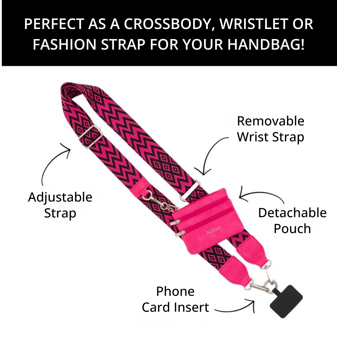 Clip & Go Mobile Strap (+ Pouch) - Diamond