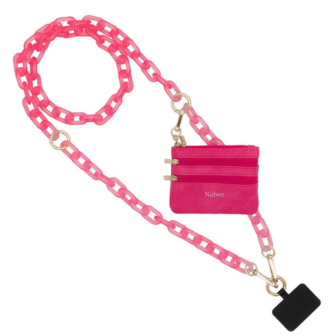 Clip & Go Mobile Strap (+ Pouch) - Ice Chain