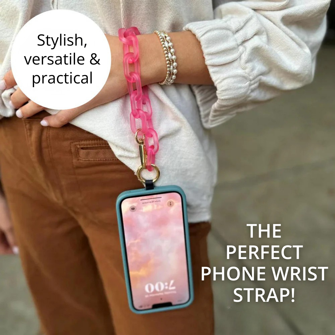 Clip & Go Mobile Strap (+ Pouch) - Ice Chain