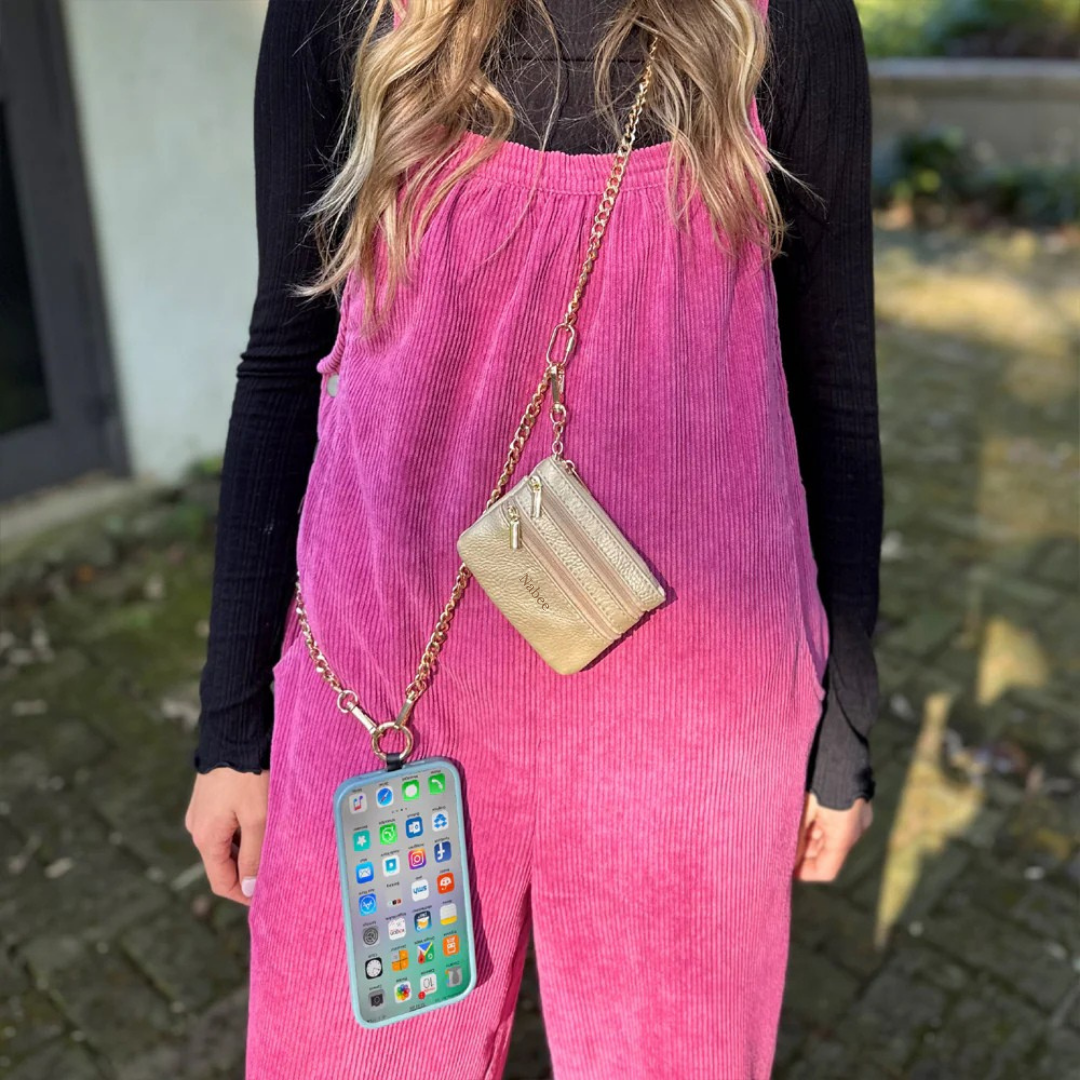 Clip & Go Mobile Strap (+ Pouch) - Chain