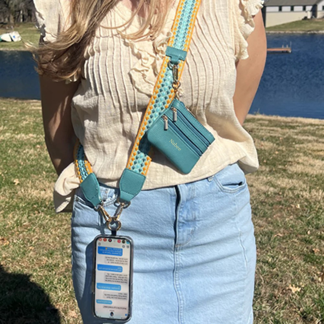 Clip & Go Mobile Strap (+ Pouch) - Fun style
