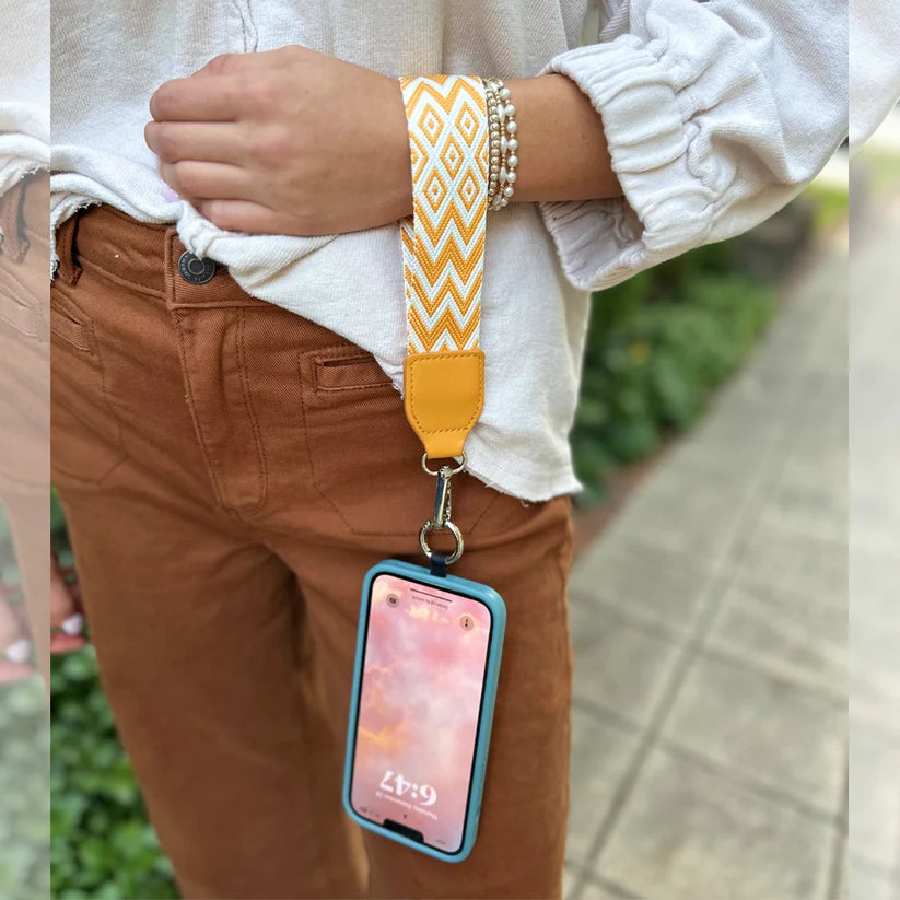 Clip & Go Mobile Strap (+ Pouch) - Diamond