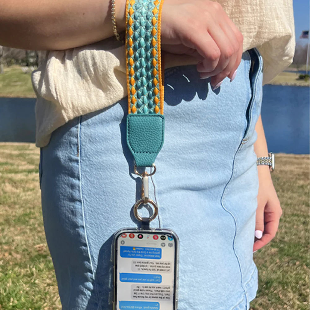 Clip & Go Mobile Strap (+ Pouch) - Fun style