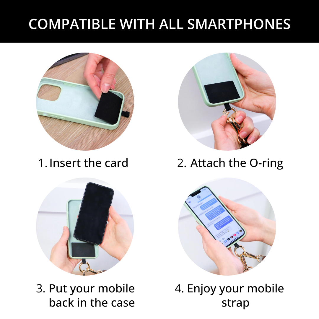 Clip & Go Mobile Strap (+ Pouch) - Classic