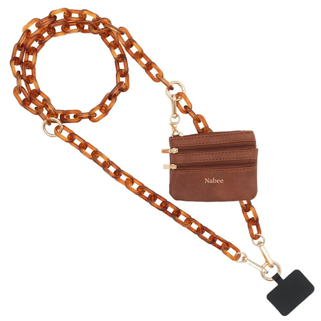 Clip & Go Mobile Strap (+ Pouch) - Ice Chain